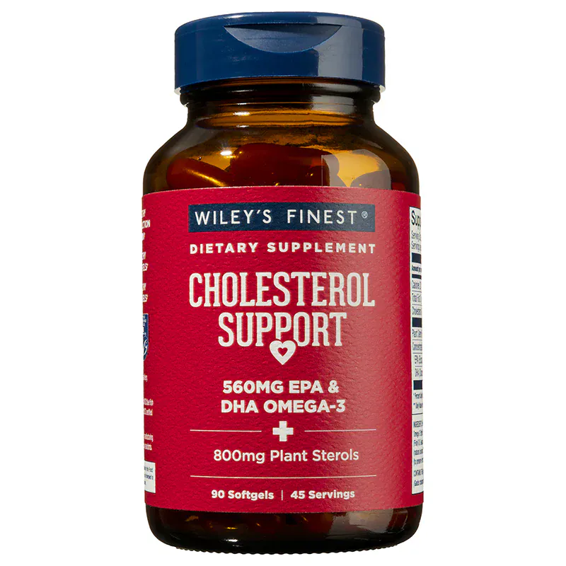 Wiley's Finest Cholesterol Support 90 Capsules