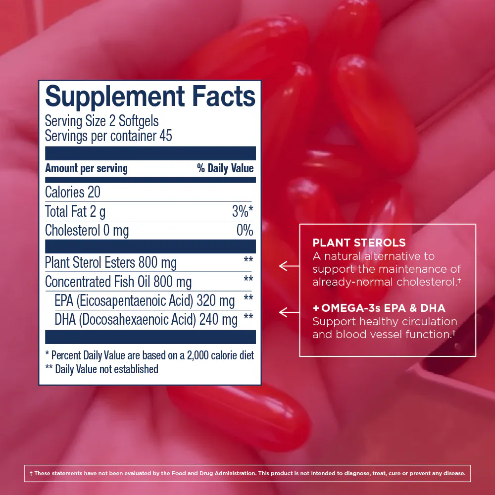 Wiley's Finest Cholesterol Support 90 Capsules - Image 3